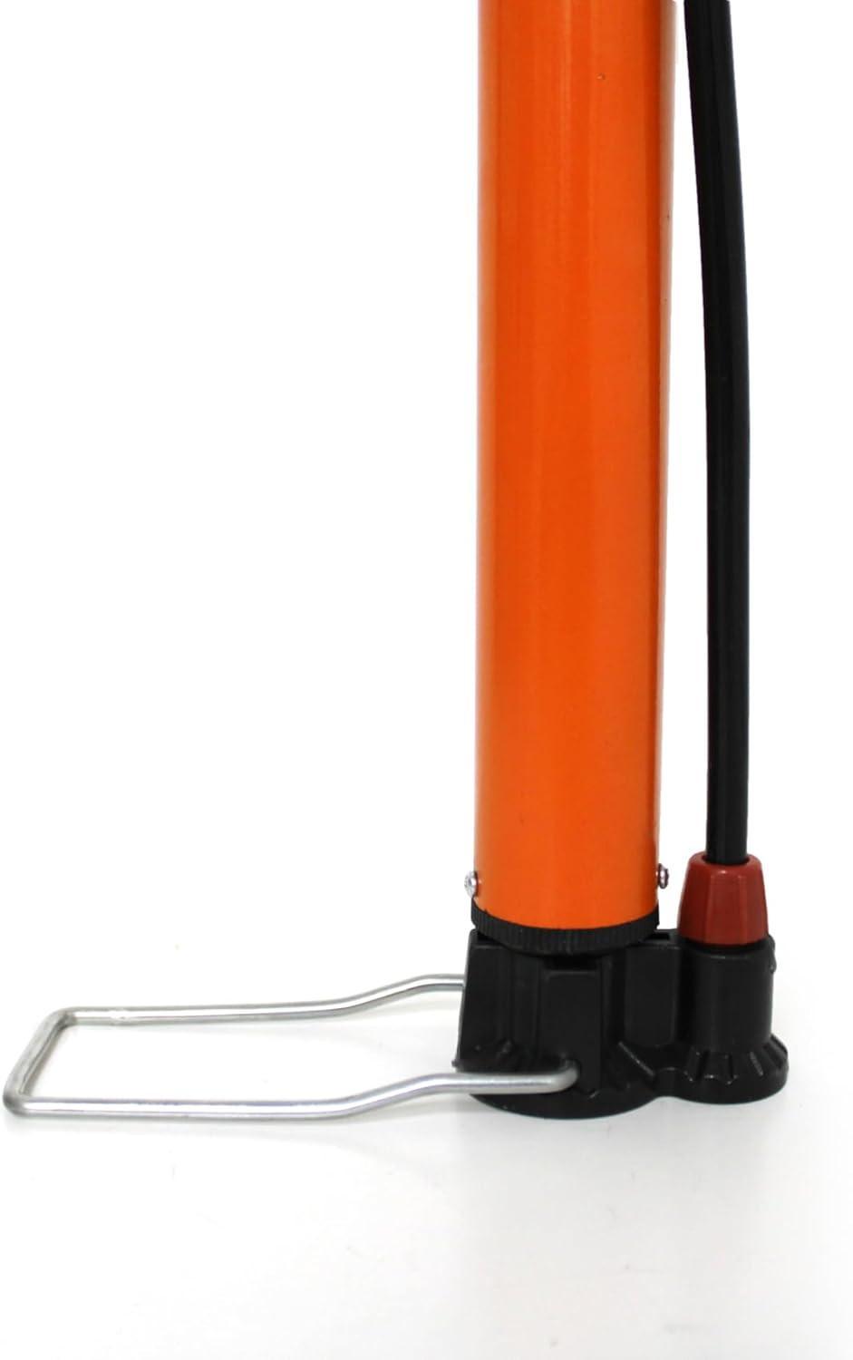 Portable Bicycle Pump With High Pressure Hand Air Inflator, (57.5 cm)