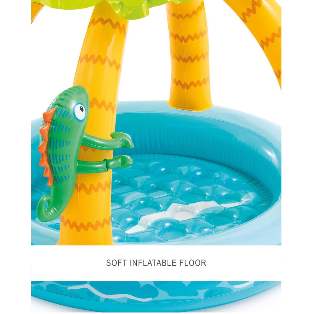 Tropical Island Inflatable Kiddie Pool - 40 x 34inches