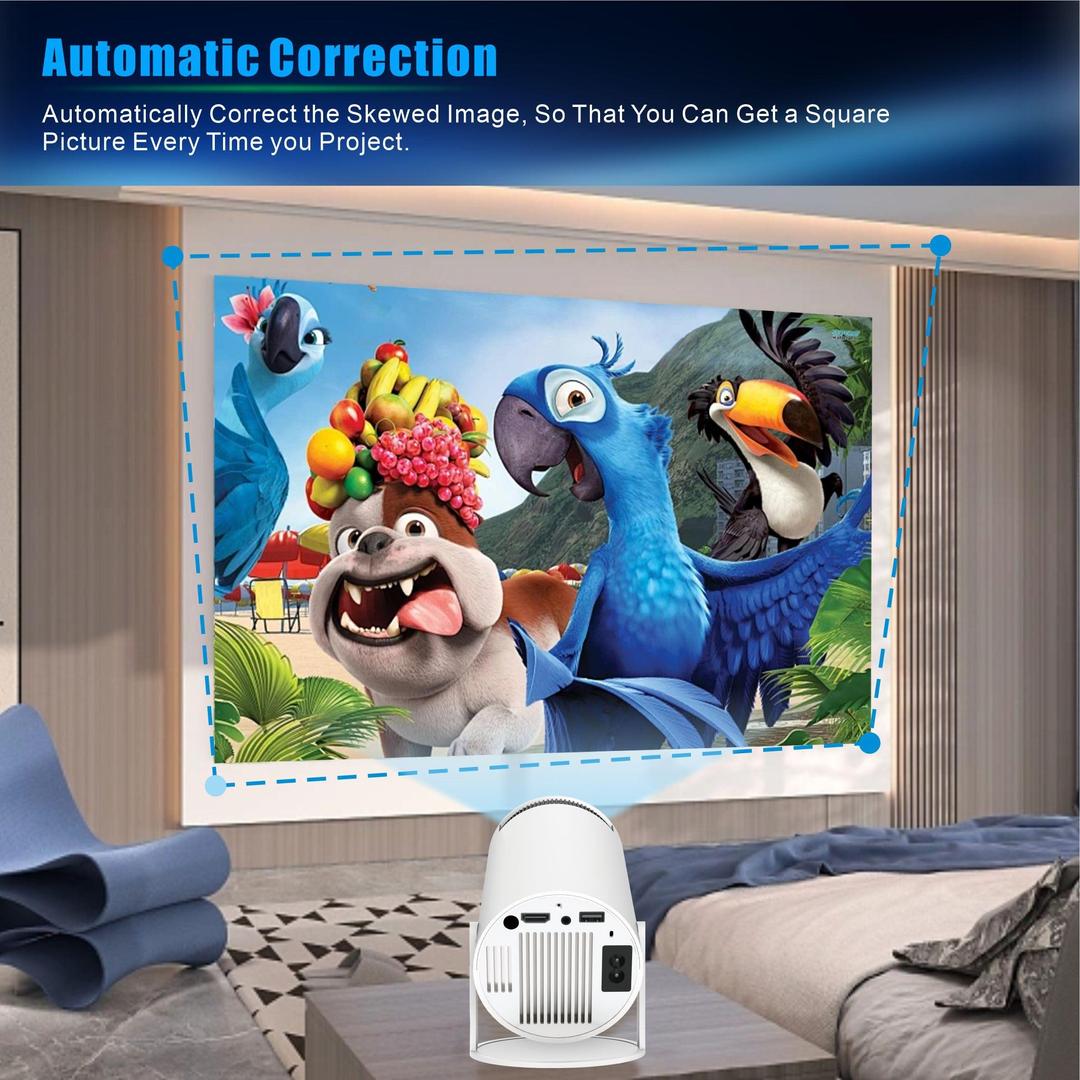 Home Cinema Outdoor Portable Projector