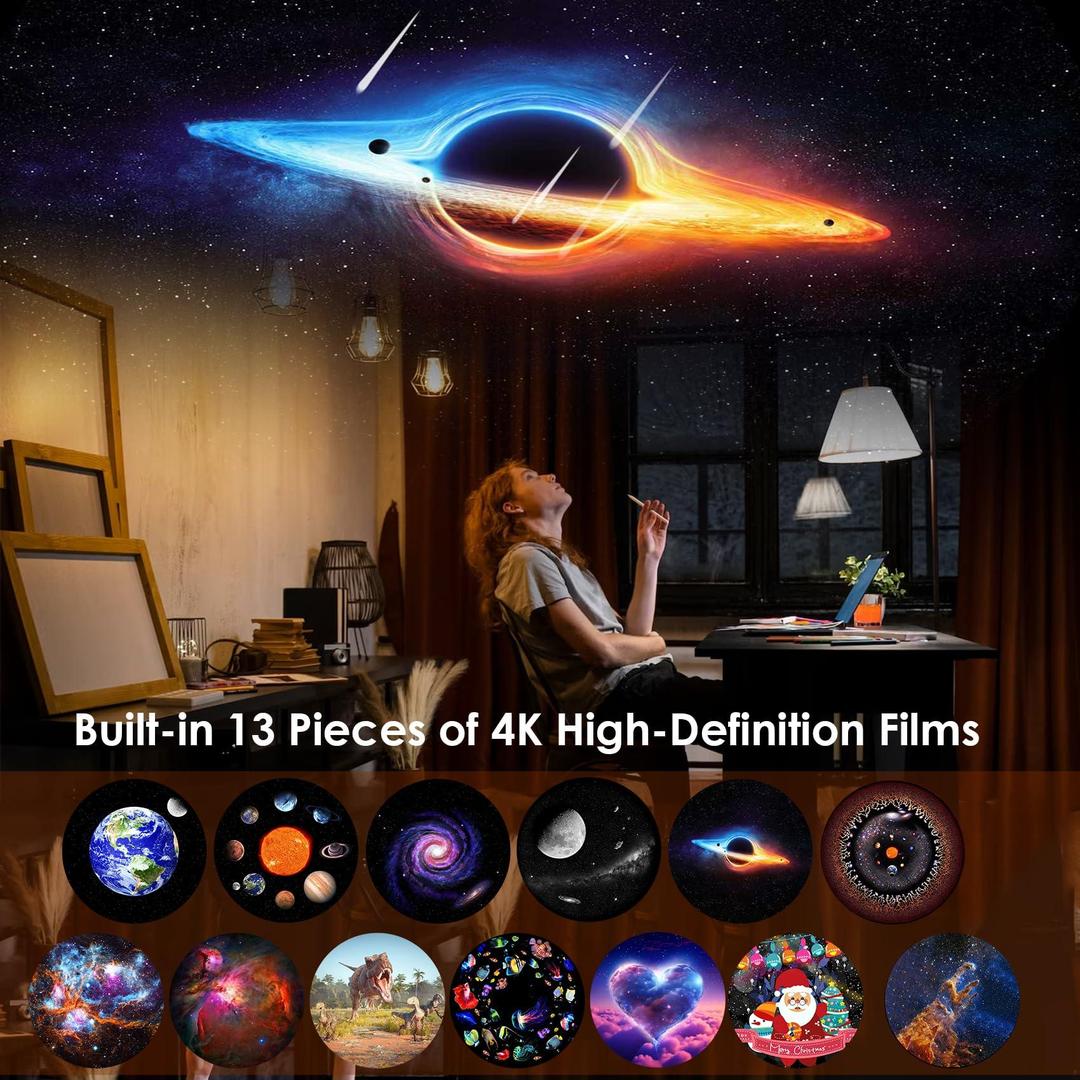 Galaxy Projector for Bedroom,Planetarium Star Projector